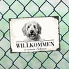 siviwonder Dog Sign Welcome Home Goldendoodle Doodle No.1 Dog Sign