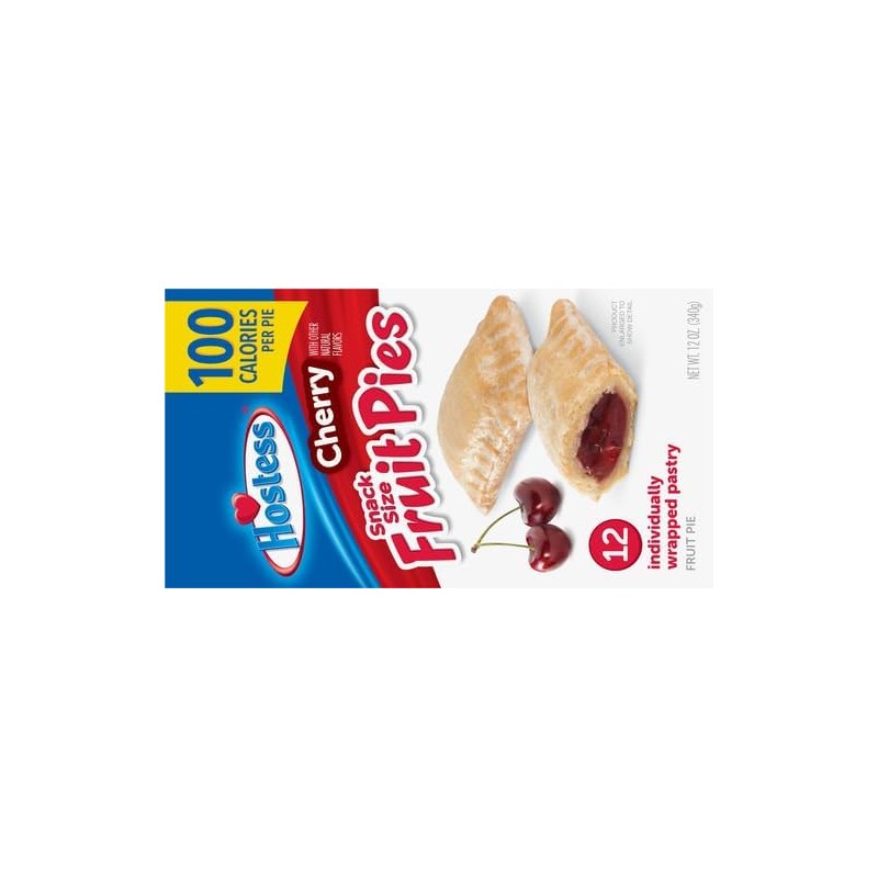 Hostess Snack Size Fruit Pies 12oz (Cherry)