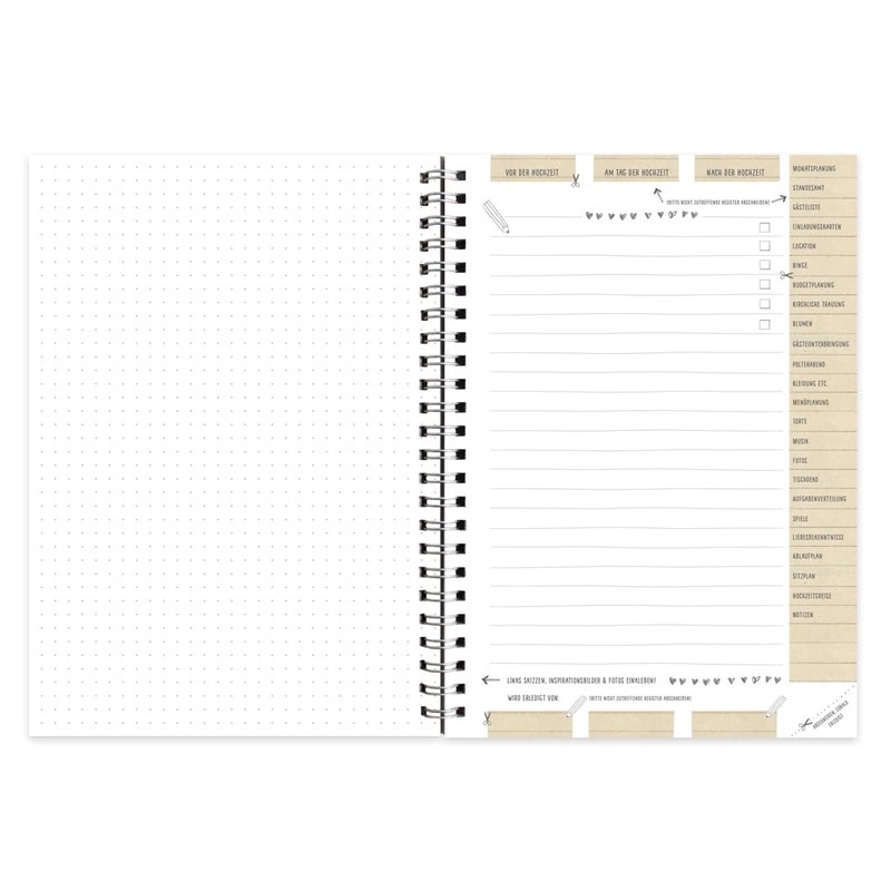 Wedding Planner, Wedding Planner, Note Book (No Guide!) In a