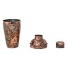 Creative Co-Op 16-Ounce Oxidized Stainless Steel Cocktail Shaker, Copper Finish