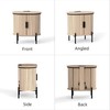 Phoenix Home Side Table with USB Ports and Charging Station,