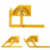 Honbay 1pc Plastic Protractor Angle Finder Measure Arm Ruler Gauge