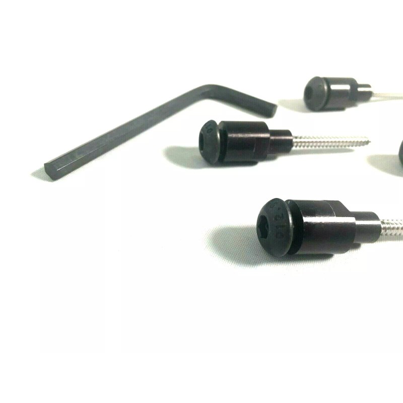 LRNJ RANGE ROVER CLASSIC ALUMINUM MOUNTING HARDWARE KIT FOR REAR