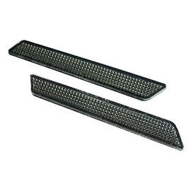 HCmotorku Reflectors Saddle Bag Latch Fit Harley Touring Street Glide Electra Glide Road Glide Road Glide Road King Ultra Limited 2014-2020