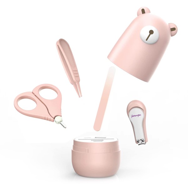 Baby Nail Clippers Set, Baby Nail Kit with Cute Case,