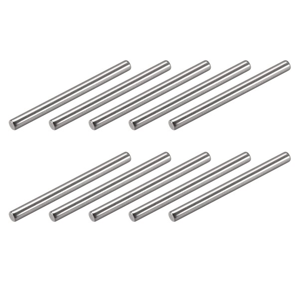 METALLIXITY 30pcs 304 Stainless Steel Knock Pins (2.5x25mm) Shelf Support