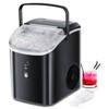 Nugget Ice Makers Countertop, Crushed Ice Maker with 35Lbs/24H,Soft Chewable