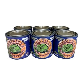 RUSTZILLA RZMG-004271-6 (8 OZ (6 PACK)) MARINE GRADE RUST CONVERTER AND REMOVER, PROFFESSIONAL STRENGH FOR ALL METALS INCLUDING STAINLESS STEEL, STEEL, AND CAST IRON, 6