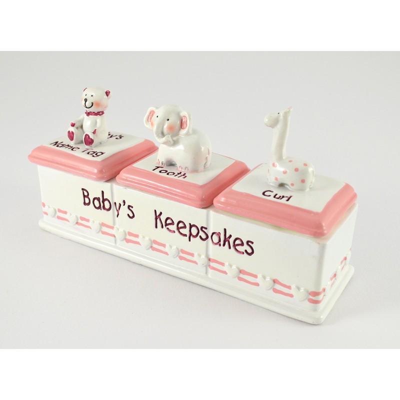 Baby Girl Keepsake Box