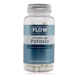 Citrato De Potasio 90 Capsulas Flow
