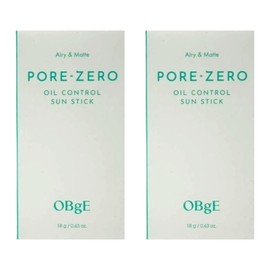Objet Pore Zero Oil Control Sun Stick 18g 2pcs / 오브제 포어 제로 오일 컨트롤 선스틱 18g 2개