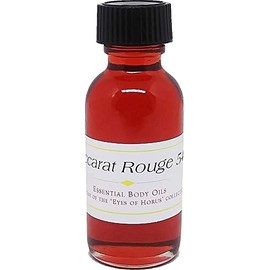 TCEShop Bakarat Rouge 540 - Type MFK Scented Body Oil Fragrance [Regular Cap - Red - 1 oz.] - ID#32090