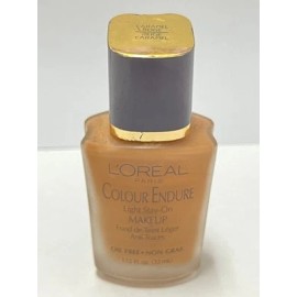 L'Oréal L'Oreal Colour Endure Light Stay-On Makeup Oil-Free 1.12 oz 33 ml Caramel Beige