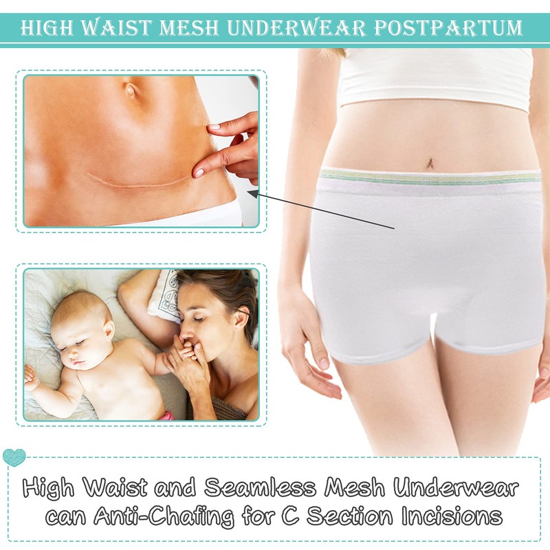 GOOKALA Postpartum Pants, Pack of 10 Maternity Pants, Postpartum Seamless