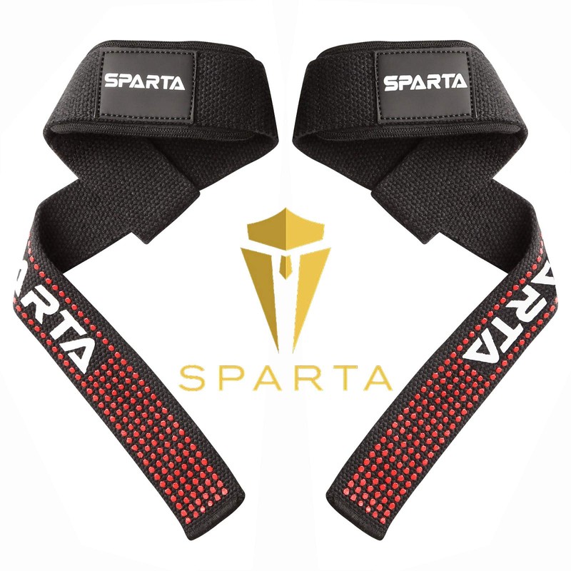 Weight Lifting Straps with Padded Wrist Support – Non Slip