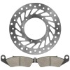 Caltric Front Brake Disc Rotor W/Brake Pad For Honda CRF250R