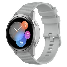 Replacement for Garmin Forerunner 245 Music Watch Bands, Silicone Quick Release Replacement Wristband for Garmin Venu Sq/Venu Sq Music/Venu/Venu Sq 2/ Venu 2 Plus Watch Band Strap Bracelet-Gray