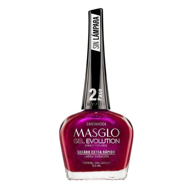 MASGLO GEL EVOLUTION Nail Polish Gel Effect, No UV/Led Lamp