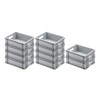 Economy Set 10 x Euro Containers with Open Handle |