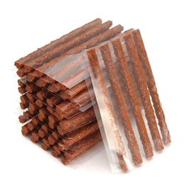 Tuperoymse 100PCS Car Tubeless Tire Puncture Repair Tool Rubber Strips Stiring Plug Garage Seal Patch for Tyre Maintenan Universal