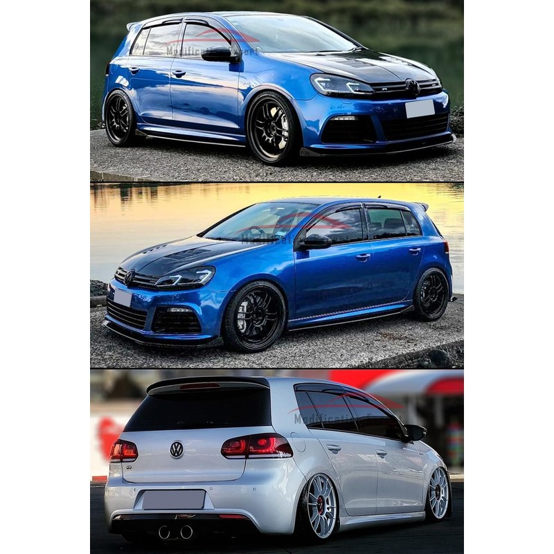 Fits for 2010-2014 VW Golf R GTI MK6 Hatchback 3D