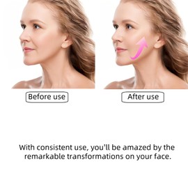 LIANRISES Doppelkinn Entferner Maske Straffer, Kinnmaske Schlafen, Wiederverwendbare V-Line Gesichtsmaske, Kieferprofil, Dünnes Gesicht, Komfortabel, Einstellbar