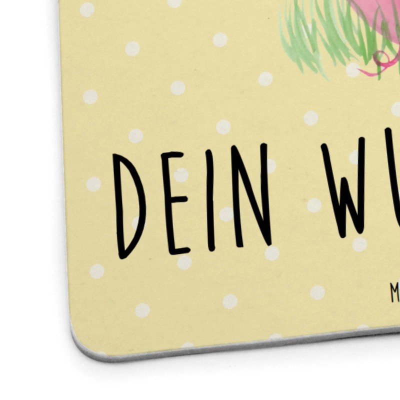 Mr. & Mrs. Panda Personalisierter Bierdeckel Schwein Glück 25er Set