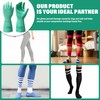 SUPPORTSMART Donning Gloves for Compression Stockings - Enhanced Grip, Tear-Resistant,