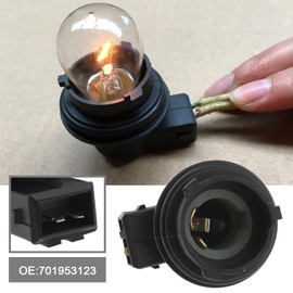 EMSea 4 Pieces Turn Signal Lamp Socket Replacement 9900266 701953123 Compatible with VW Golf 3 (91-99) Vento (92-98) T4 Lamp Holders