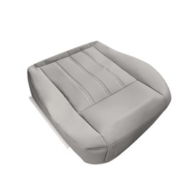 Mievlyo Front Driver Side Bottom Microfiber Leather Seat Cover Gray Compatible with Chrysler 300C Limited 2005 2006 2007 2008 2009 2010