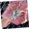 OHPHCALL 1Pc Stainless Steel Meat Tenderizer Tool Wheel Design for