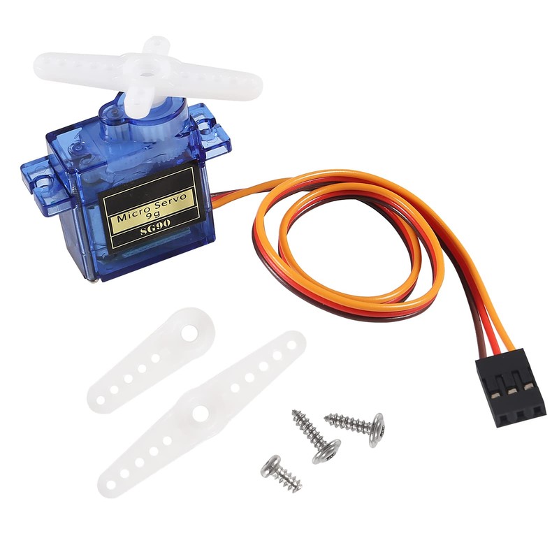 D-FLIFE 4pcs SG90 Micro Servo Motor Mini Servo SG90 9g