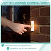 Saillong Wired Doorbell Chime with 2 Lighted Push Buttons, 16V
