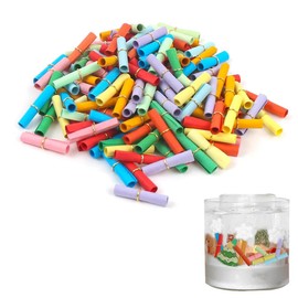 JUGUTA Loose Tombola Pack of 100 Colourful Mixed Tombola Loose Loose for Labelling Yourself Colourful Small Notes Labelling Empty Raffle Loose for Birthday Anniversary