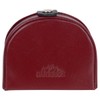 Oakridge Leather Mens Two Tone Coin Tray - Red/Black