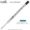 Schmidt Easyflow 9000 Black Ink Refill For Ballpoint Pens 0.7Mm