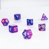 trpg 7 Dice Polyhedral Dice with High Quality Storage Iron