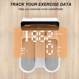 UPREIGN Steppers for Exercise at Home,Mini Stepper, Weight Capacity 330 LBS, with LED Smart Display,Stepper with Resistance Bands