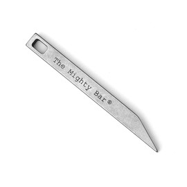 The Mighty Bar - Heavy Duty Keychain Prybar EDC Pry Bar for Every Day Carry Small Stainless Steel Key Chain Multitool Prybar for Keys - Made by Gear Spool