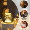XIANNVXI 3D Happy Birthday Crystal Ball Paperweight Birthday Gifts for