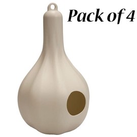 Wild Bird Lover's Single Purple Martin Gourds, Pack of 4