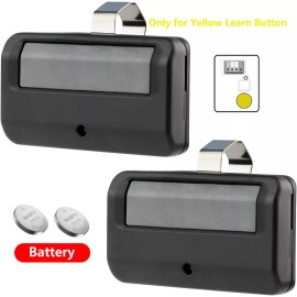 Unbranded For Chamberlain Liftmaster Craftsman Garage Door Opener Remote 891LM Yellow - 1x 891LM Remote