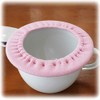 This is an enamel potty cover [100% organic cotton] quinari