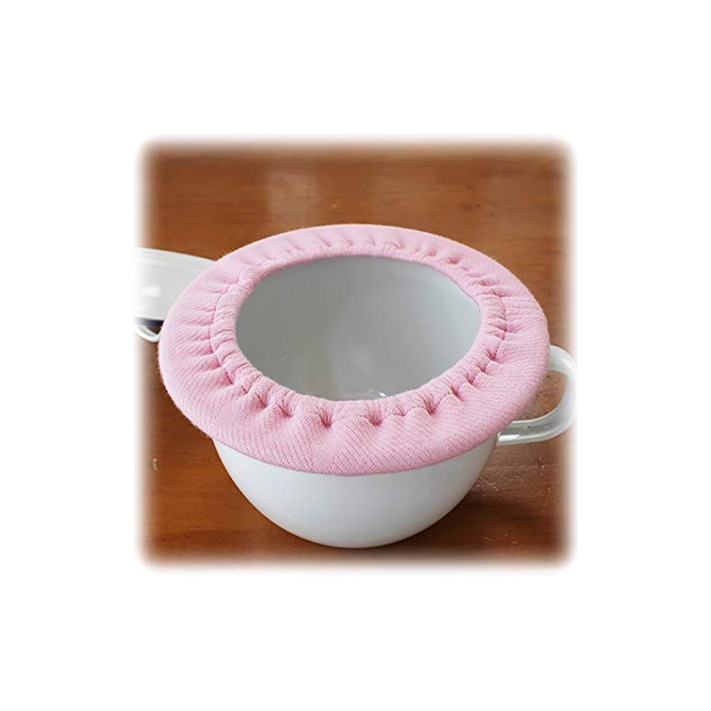 This is an enamel potty cover [100% organic cotton] quinari
