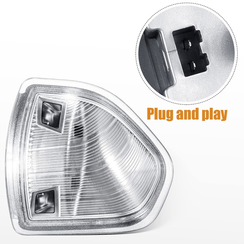 Paddsun Left and Right LED Side Mirror Turn Signal Light