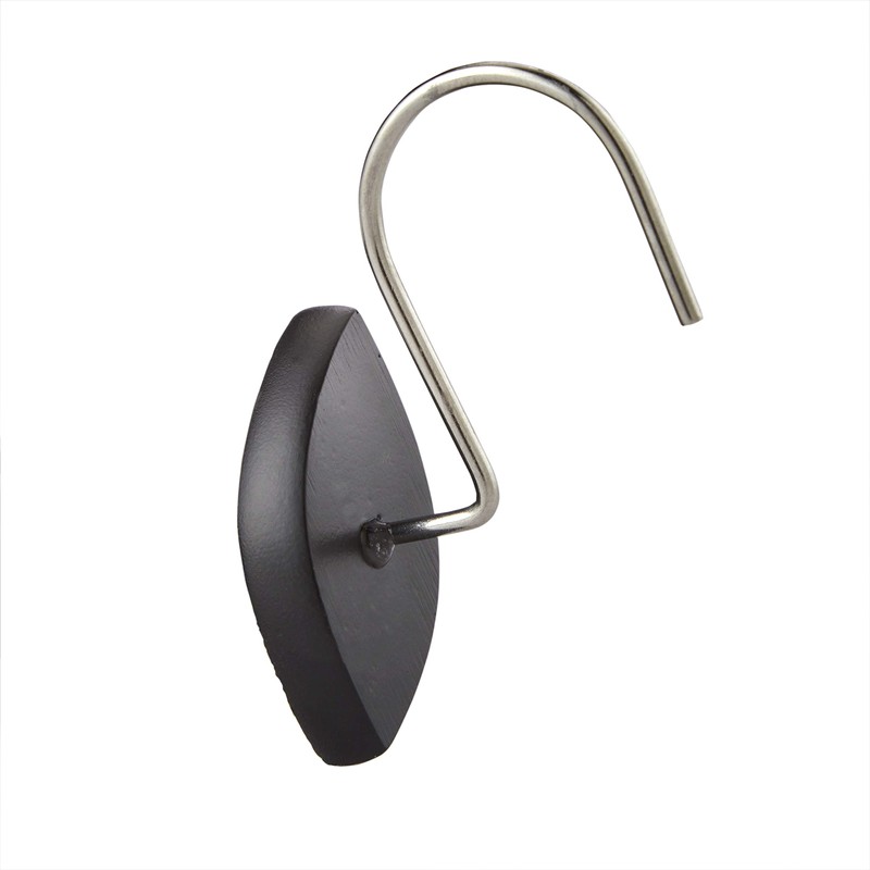 SKL Home Aspen Lodge Shower Curtain Hooks, Natural