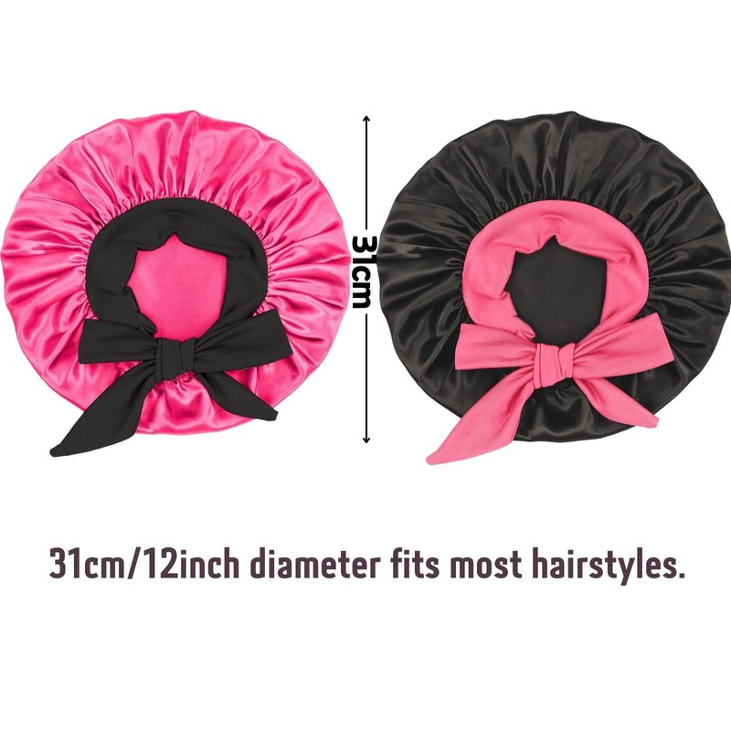 Gorro de pelo de seda satinado: 2 capos para niños