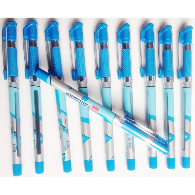Cello Butterflow Ballpoint Pen Blue Pack of 10
