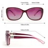 SIPHEW Retro Small Wrap Sunglasses for Women | Lightweight Square