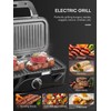 FOHERE Sandwich Maker 3 In 1 Waffle Maker With Removable
